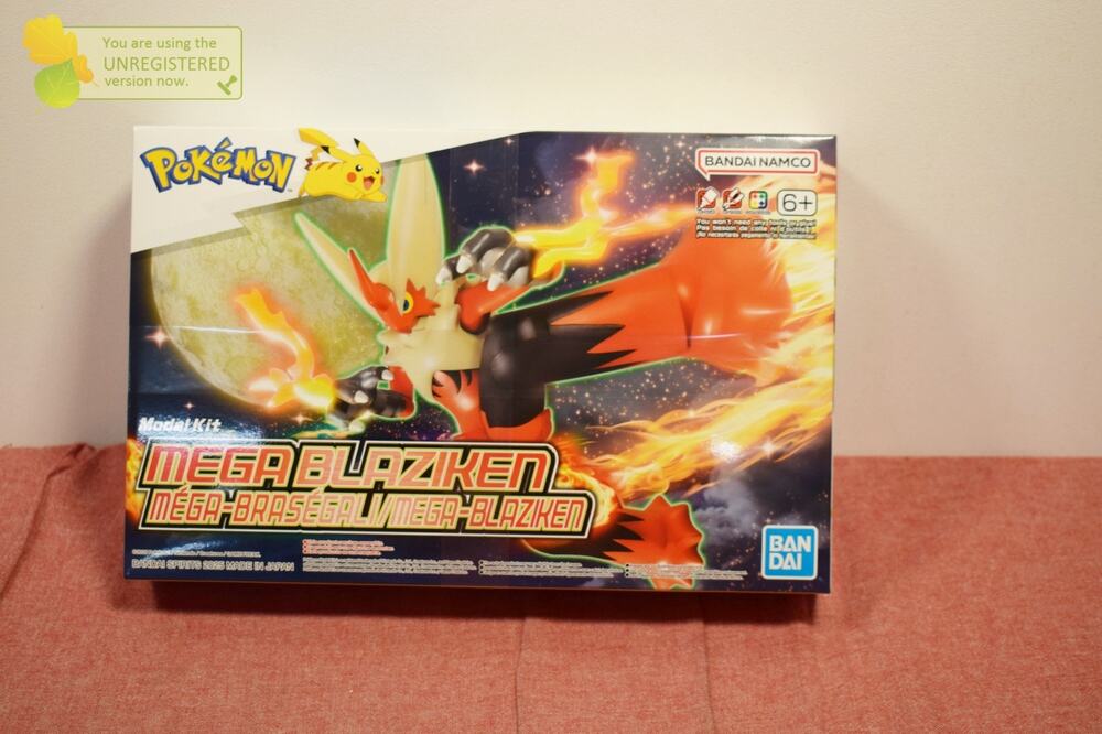 Pokemon Mega Blaziken Model Kit